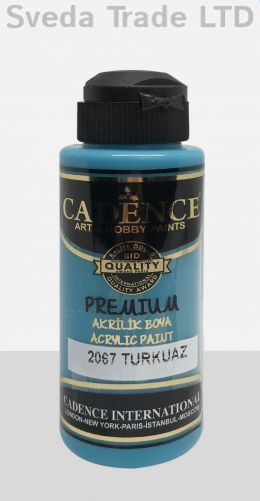 CADENCE - цвят ТЮРКОАЗ - Акрилна боя PREMIUM 120 ml.