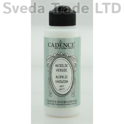 Лак "Cadence" - вид  МАТ - 120 ml.