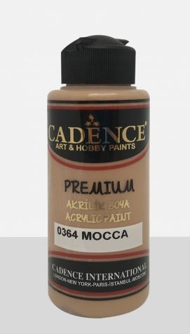 CADENCE - цвят МОКА - Акрилна боя PREMIUM 120 ml.