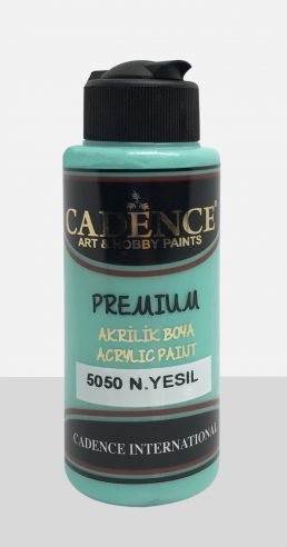 CADENCE - цвят МЕНТОВО ЗЕЛЕН - Акрилна боя PREMIUM 120 ml.