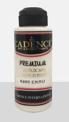 CADENCE - цвят ЕКРЮ - Акрилна боя PREMIUM 120 ml.