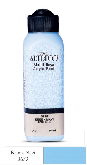 ARTDECO - цвят БЕБЕШКО СИН - 140 ml.